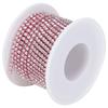 SS8‑2.5mm 10 Yard Artificial Diamond Chain DIY Home Craft Wedding Decoration ChainPink