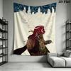 Holden Caulfield Wall Tapestry Aesthetic Wall Hanging Printed Fabric Blanket Decorative Tapestries for Bedroom Living Room Home Decor