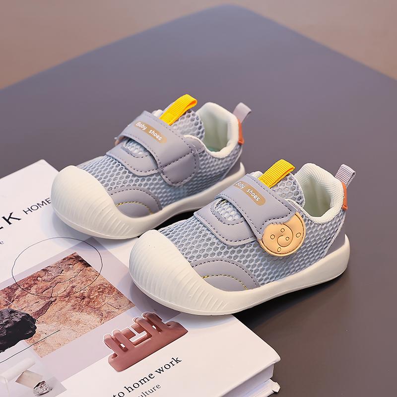 Spring And Summer Double Mesh Breathable Baby Shoes Soft Sole Infant Shoes Non-Slip Toddler Shoes For Boys And Girls