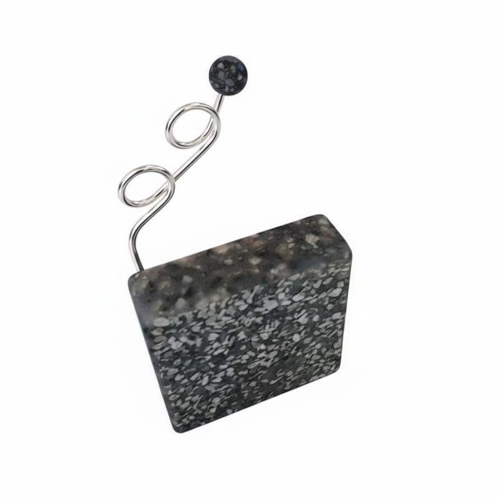 Resin Base Minimalist Toothbrush Holder Ventilated Pen Holder Creative Desktop Ornaments  Hotel