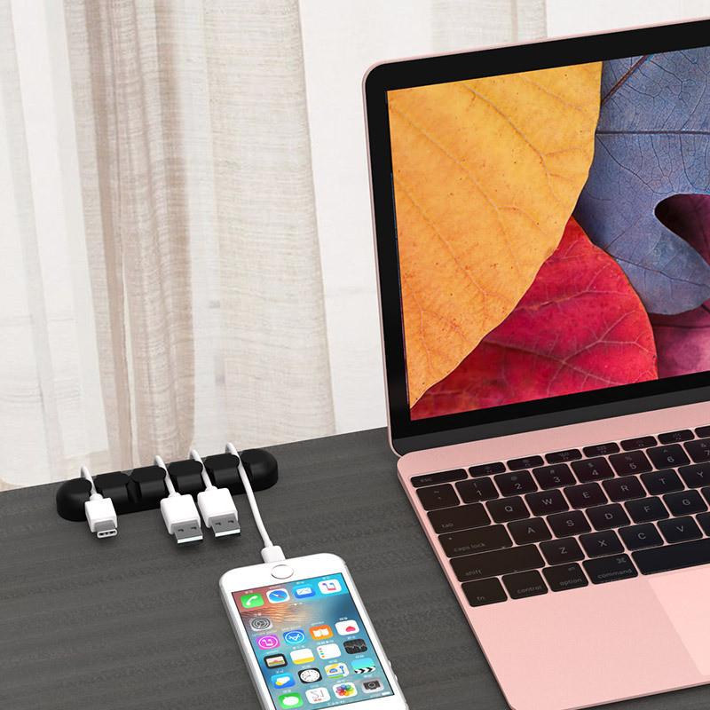 Premium Quality Cable Cord Clips Wire Desktop Organizer For Effortless Management And Clutter-free Spaces