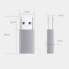 Compactly USB to USB C Adapter for Fast Data Transfer and Charging Compatible for Phone Power Delivery Charging Adapter