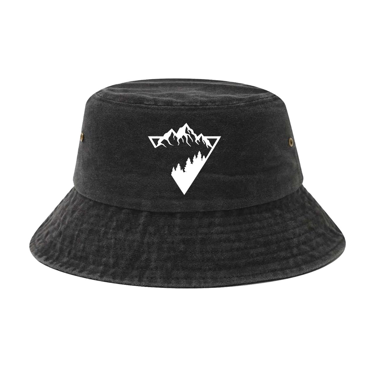 Big head size spring and summer women s fisherman hat covers the face and shows the face small bucket hat versatile basin hat чёрный