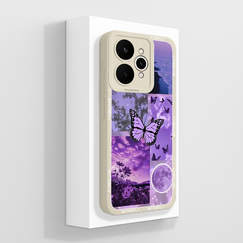 For Oppo Realme 15 C71 C65 C53 C51 A5 A5x Reno11 14 Pro Phone Case Beautiful Golden Lotus Pattern Dustproof Durable Shell For Oppo Silicone Soft Cover