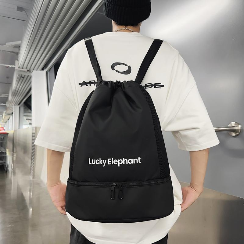 Dry and Wet Separate Gym Bag Women's Separation Shoes Bags Sports Swimming Yoga Bag Outdoor Lightweight Backpack