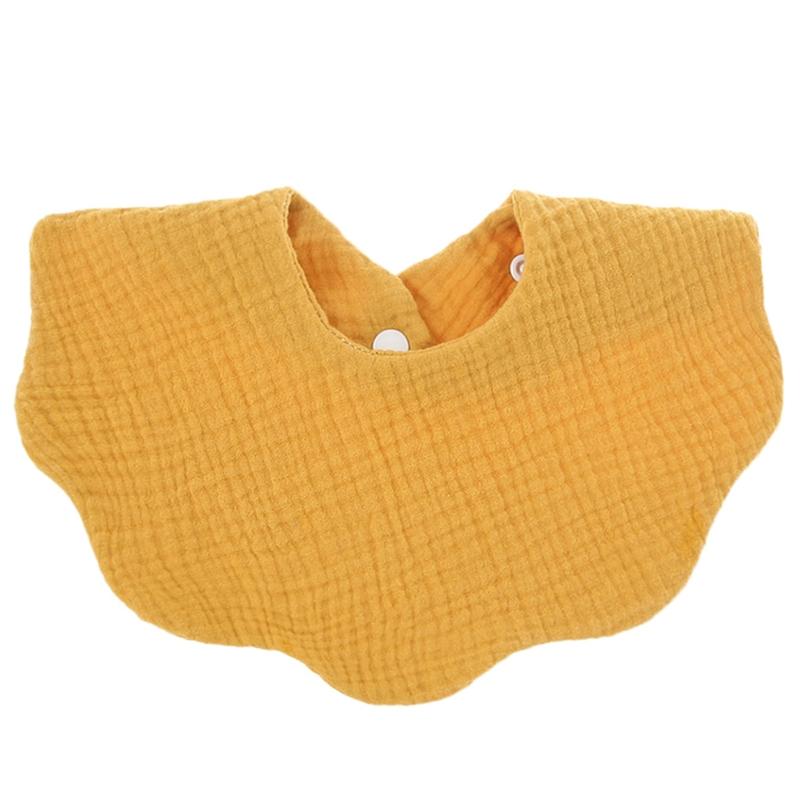 Baby Feeding Bib Bandana Burp Cloth Scarf Printed Soft Cotton Absorbent Saliva Towel Breathable Apron