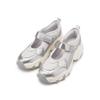 Puma Pulsar Wedge Sandal Feather Gray Silver Women Sneakers Grey 398677-06