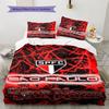 Name Custom Sao Paulo FC Pattern Bedding Set Quilt Cover Pillowcase Home Decor Gift (1 * Duvet Cover + 2 * Pillowcase, Without Core)
