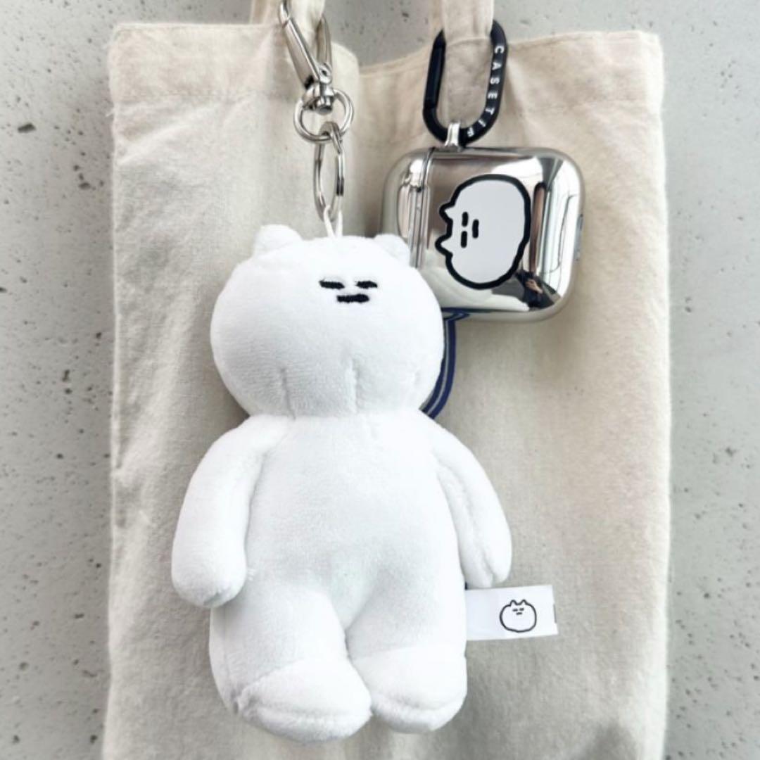 

[USED] SOSO STUDIO Korea object white soso key ring