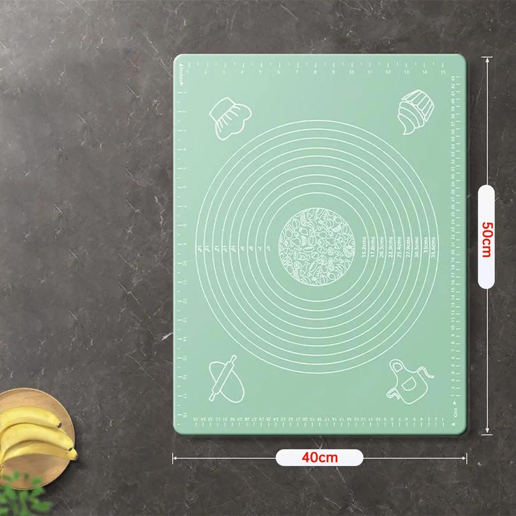Silicone Mat for Rolling Out Dough, Baking and Freezing