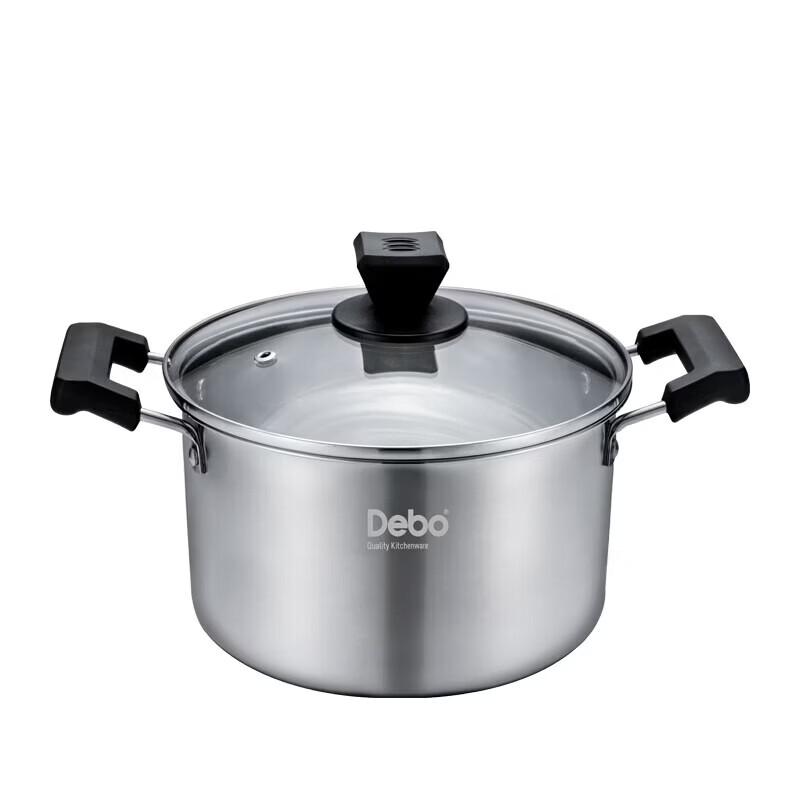 

Debo DEP-692 Phoebe 304 Stainless Steel Induction Soup Pot