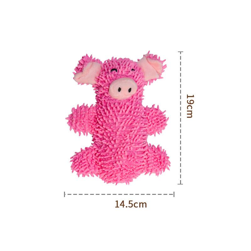 Squeaky Dog Chew Toys Bear Plush Dog Toys To Keep Them Busy, Built-in a Squeaker for Small Animals Pet Dogs Puppy Teething