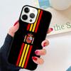 Spanien Spanische Flagge Handyhülle Rückseite für iPhone 17 Air 16 15 14 13 11 12 Pro Max Plus Hülle Coque
