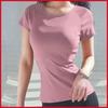 Summer Yoga Quick-Dry Slimming Short Sleeve T-Shirt