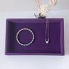 Small Fleece Ring Plate, Stud Earrings, Earrings Plate, Empty Plate, Jewelry Display Rack, Jewelry Storage Box, Tray.