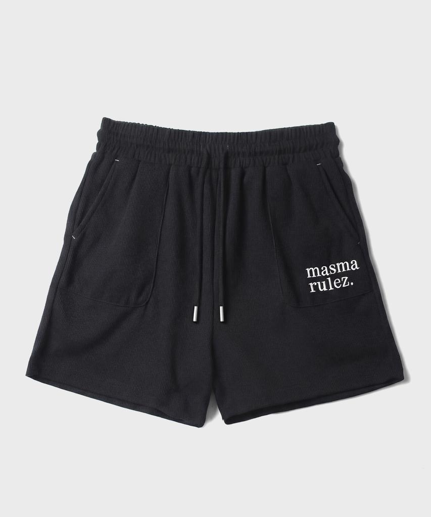 Maseumaluljeueopaeleol Textured Waffle Sweatshorts_3 Colors