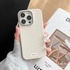 Simple polka dot for iPhone15promax mobile phone case Apple 16 leather pattern 14/13/12 protective case 17