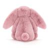 Jellycat Bashful Bunny M Jucărie de pluș Șezând Înălțime Iepure Culoare Roz Lalea, 20cm,