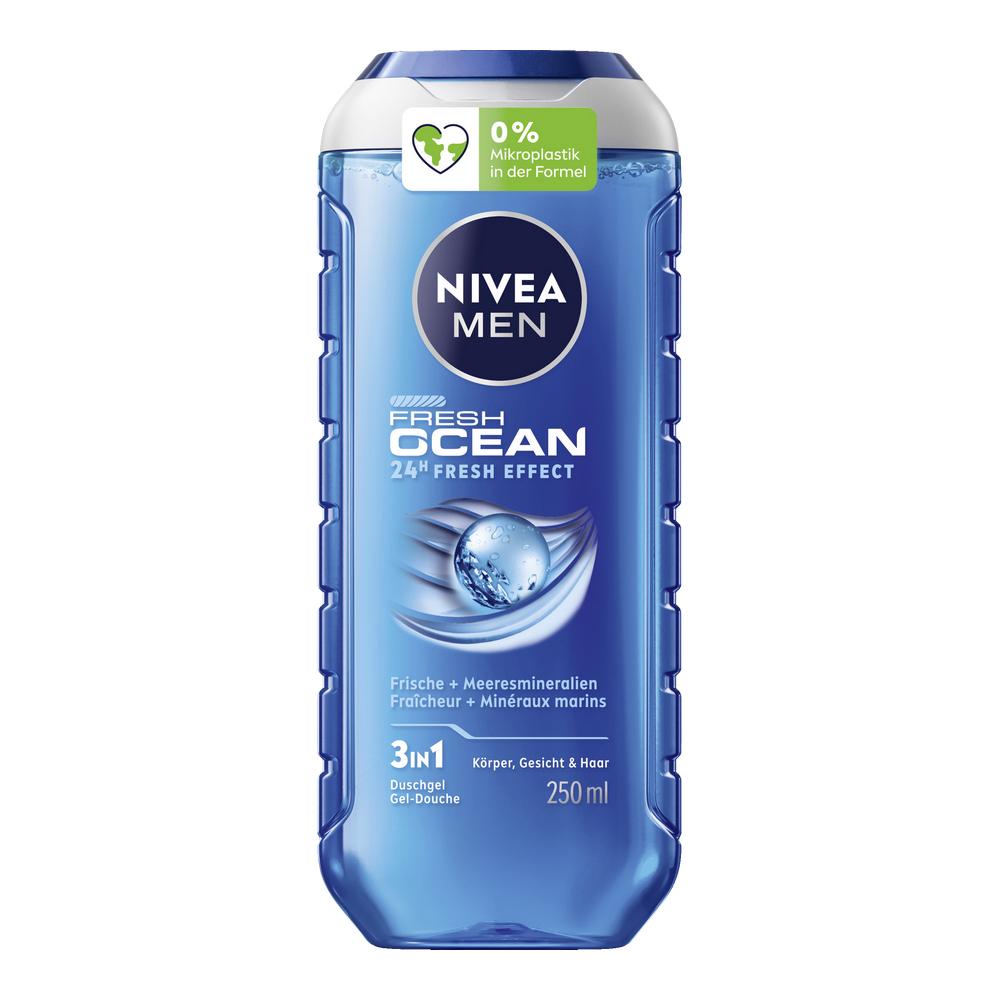 German Nivea Men Fresh Ocean Shower Gel 250Ml