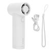 Portable Handheld Turbo Fan 40000RPM 5 Speed Levels 5000mAh Type C Rechargeable Battery Cooling Fan for Outdoor Travel