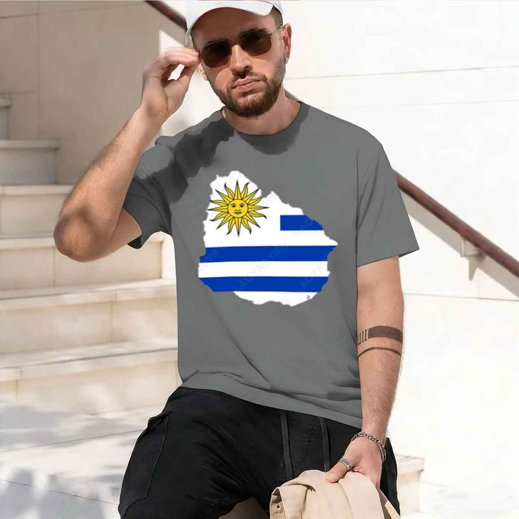 Flag M Of Uruguay Grh T Shirts Unisex Unisex Summer High Quty Tshirt Vintage Outors Fashion Casual Shortsv 2026 New Model Unisexs Sh