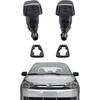 8S4Z-17603-AA Premium Wiper Nozzles Fit for 2008 2009 2010 2011 Ford Focus Windshield Wiper Washer Fluid Jet Nozzle | 2008-2011 Focus S, SE, SES, SEL