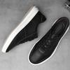Fashion Stylish Trend Mens Sneaker Genuine Leather Walking Casual Shoes Youth Cricket Shoes Fashion Skateboard Footwear Comfort Sneakers
