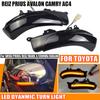Left & Right Dynamic Led Side Wing Mirrors Turn Signal Light Indicator Lamp for Toyota iQ Camry Prius Prius+ Crown Mark X Avalon