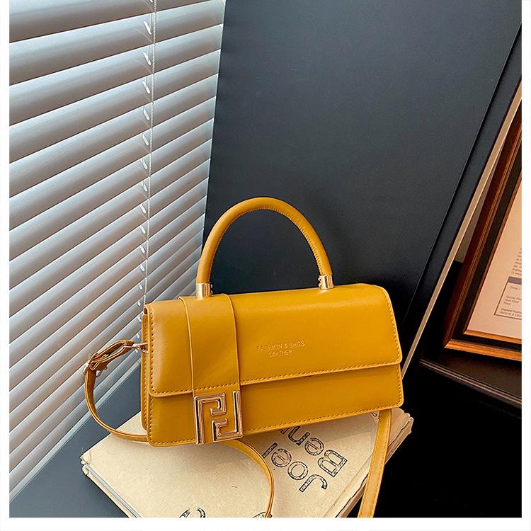 Korean Style Retro Square Crossbody Bag - Women's Casual Chic, 2026 Collection