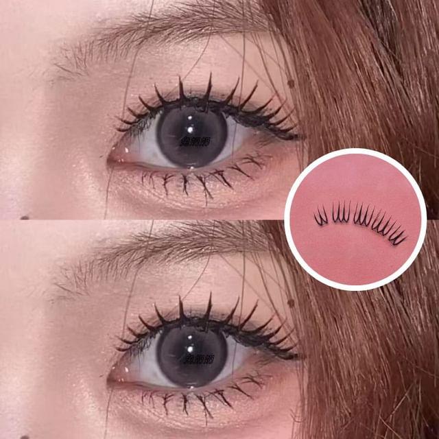 Mogugu - Мультипак Кластерных Накладных Ресниц Подсолнух X16 - 10 Pairs - Black - One Size