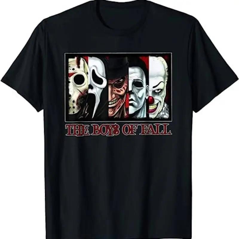 

The Boys Of Fall Horror Films Halloween T Shirt Sweat 30048 S разноцветный
