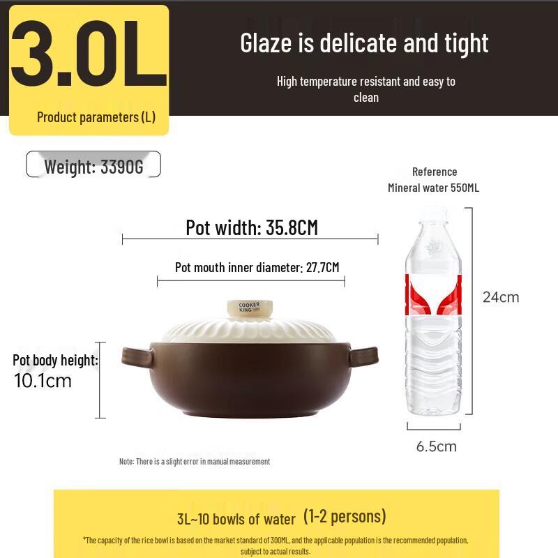 Chuda Huang Ceramic Stew & Soup Pot