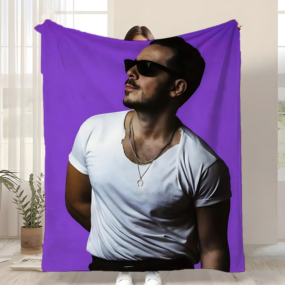 

J-Jose Madero Sarajevo Throw Kid-Friendly Flannel Throw Blanket Soft Warm Anti-Static Washable All Season 75x90cm