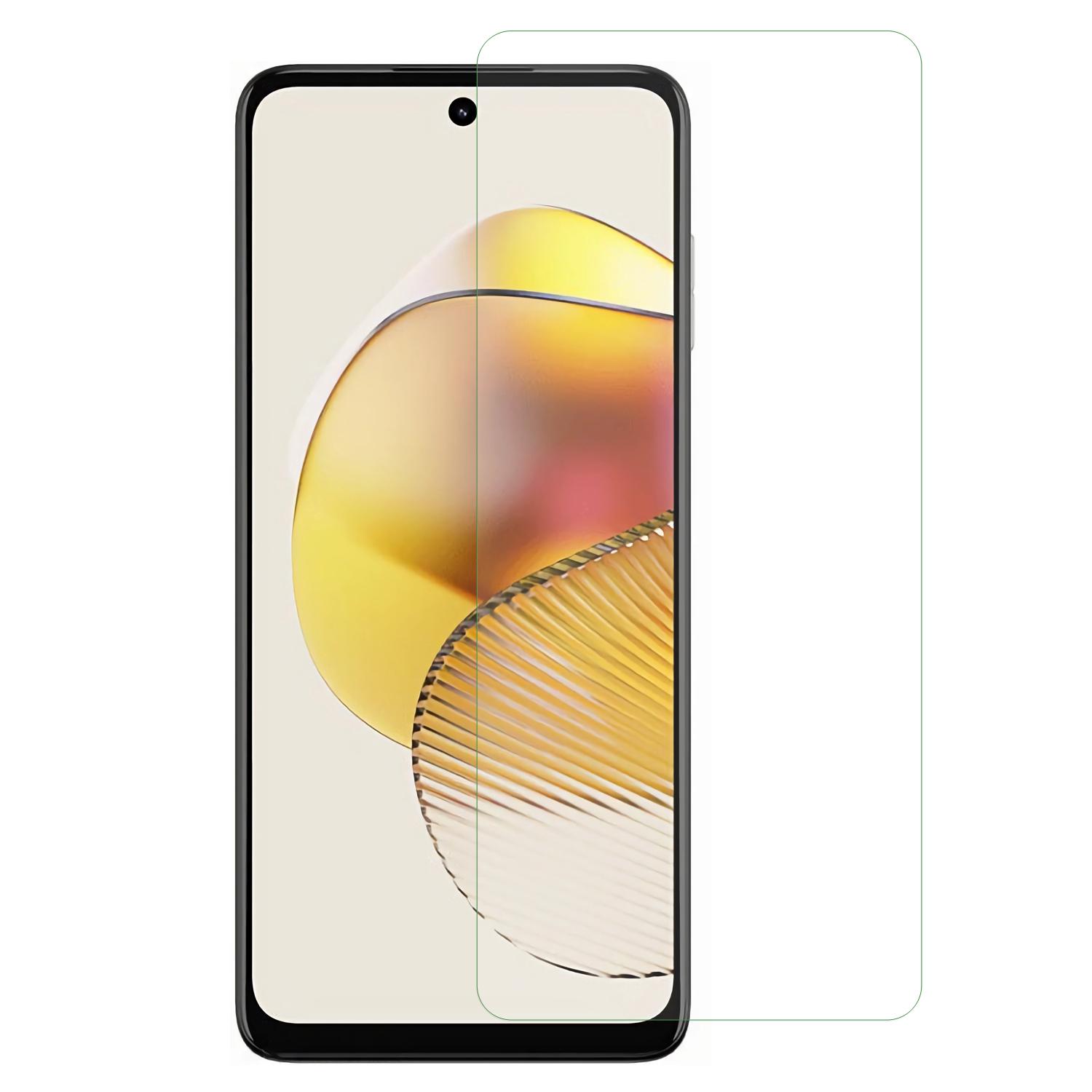 

Screen Protector for Motorola Moto G73 5G HD Clear 0.25 Arc Edge Tough Tempered Glass Film Guard Type A