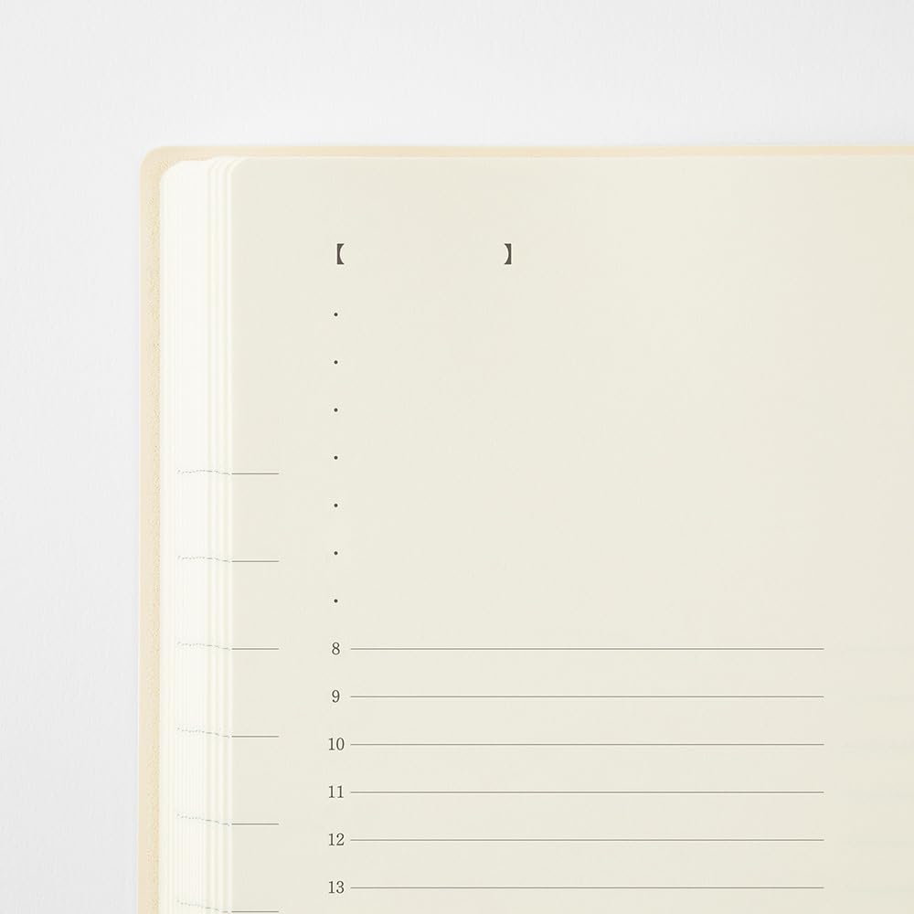 Midori MD PRODUCT MD Notebook 2027 A5 Daily 1 Page Per Item Number 22493006 December Diary, Edition, Size, Planner, Day, (Starts 2026)