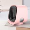 2 Types Air Cooler Fan Mini Desktop Air Conditioner with Night Light Mini USB Water Cooling Fan Humidifier Purifier Multifunction Summer