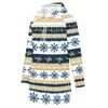 Women's Casual Christmas Print Long Sleeve Hooded Sweatshirt Top