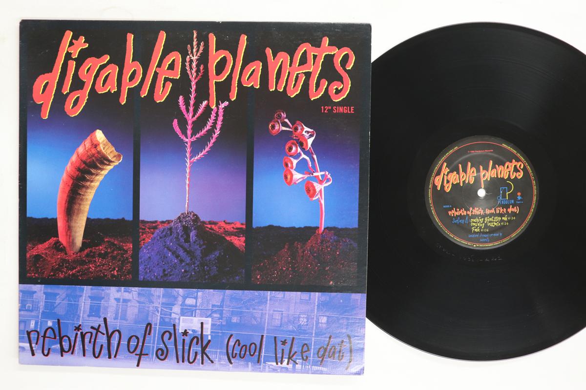 

12-дюймова платівка DIGABLE PLANETS Rebirth Of Slick Cool Like Dat 066369 Pendulum Record 1992 США Реп Хіп-хопRB Вживана