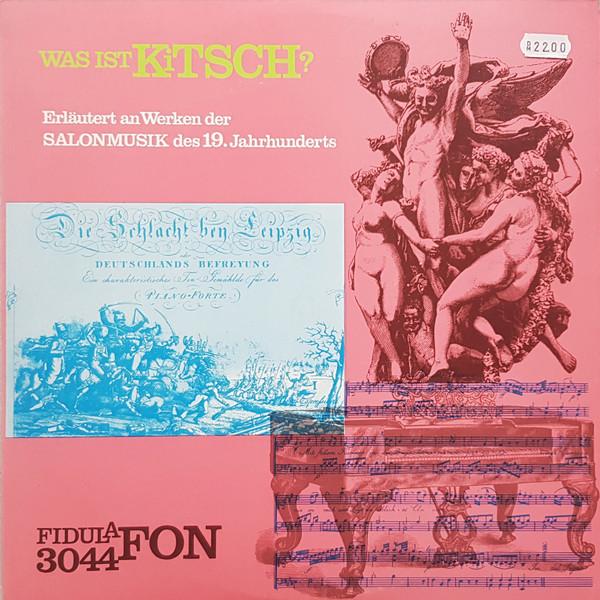LP Record FRANZPETER GOEBELS Was Ist Kitsch Erlutert An Werken 3044 Fidula Fon 1976 Germany Classical Used