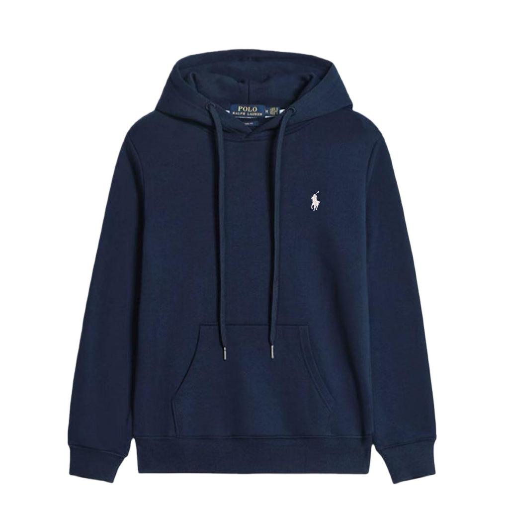 EU Size Hoodie with Small Horse Logo Embroidery - Unisex LFRL Pullover Sweatshirt
