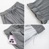 Fashion Cropped Pants for Woman Vintage Baggy Lantern Trousers Women Spring Ruffled Casual Pant