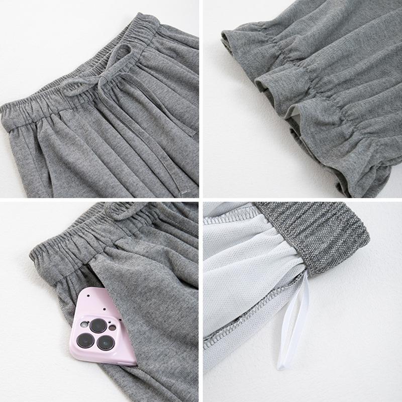 Fashion Cropped Pants for Woman Vintage Baggy Lantern Trousers Women Spring Ruffled Casual Pant