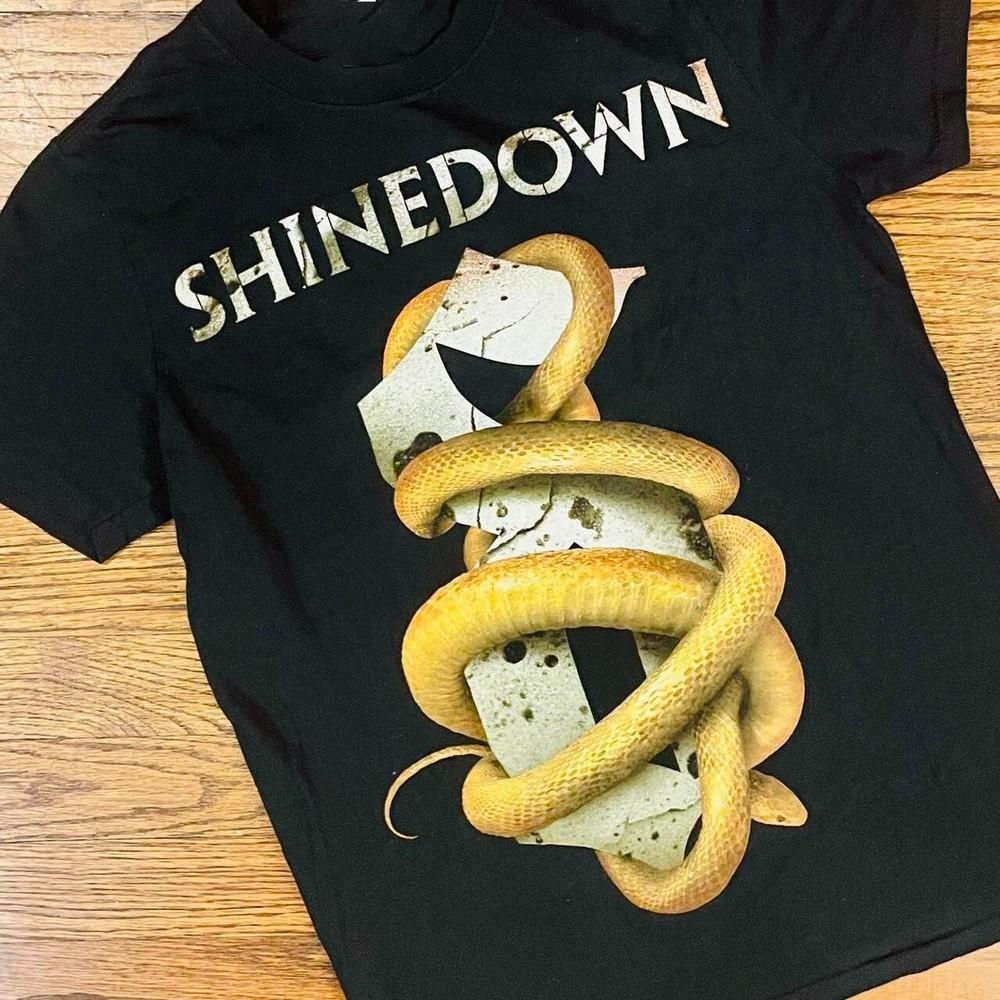 Vtg Shinedown Band Threat to Survival Shirt Unisex Albums Shirt S to 5XL SG126 Unisex T-Shirt XXXXL