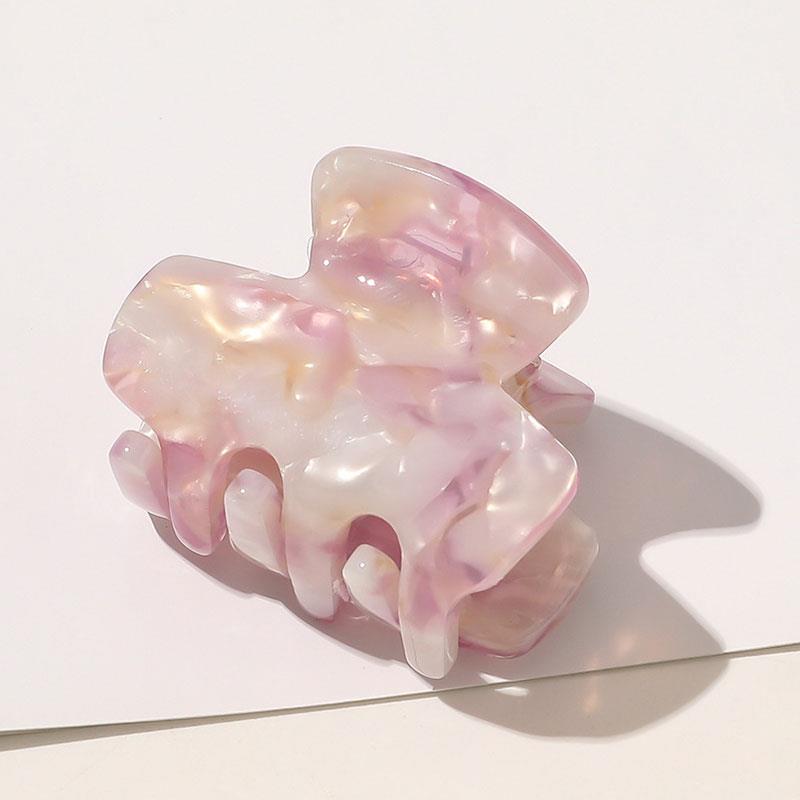 

Корейские заколки для волос для женщин, маленькая заколка-краб, ацетат, разноцветный леопард, мини-заколка для волос, милые аксессуары для волос для девочек