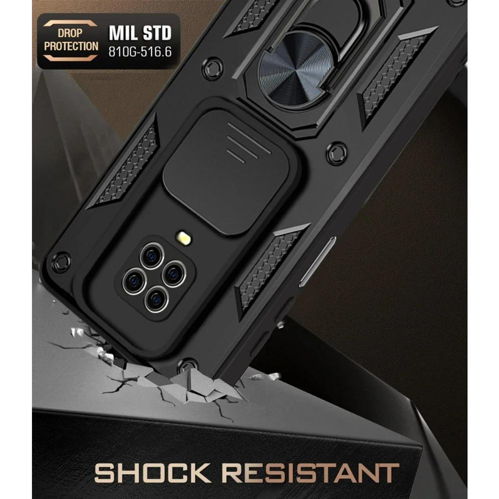 For Xiaomi Redmi Note 9S 9 Pro Max Case Camouflage Magnetic Car Holder Ring Shockproof Armor For Redmi Note 9 Back Phone Cover