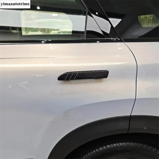 RHD LHD Outer Door Handle Decoration Cover Trim Carbon Fiber Accessories Exterior For Chery Tiggo Jaecoo7 TJ-1  2024 2025
