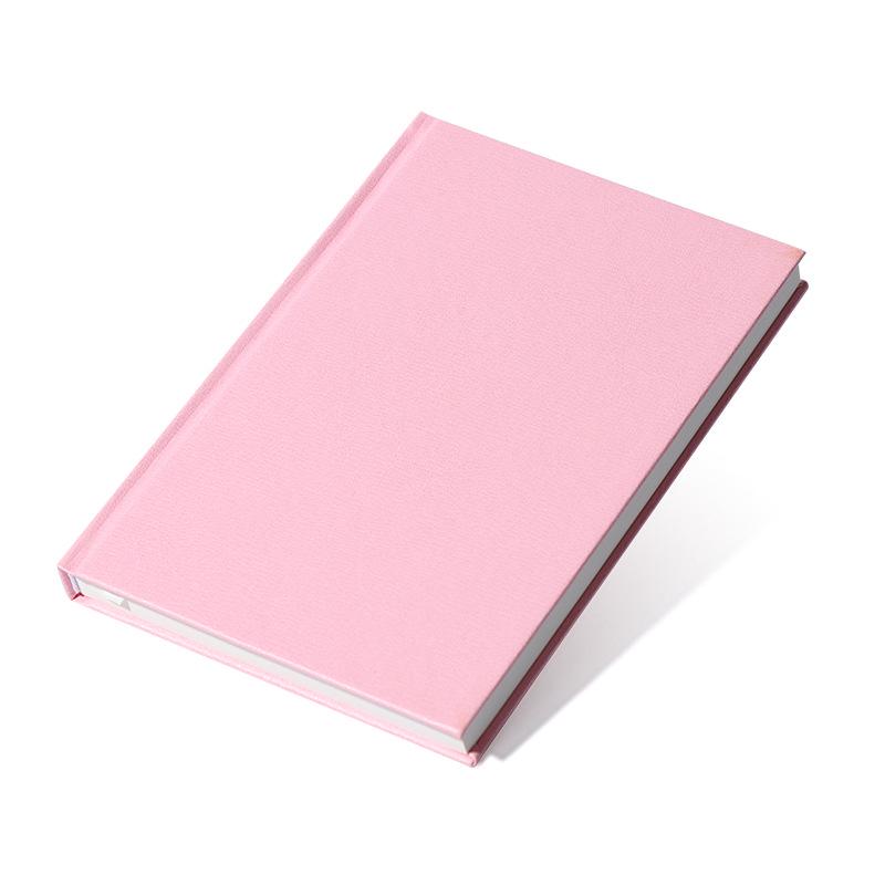 Embossed Hardcover A5 Faux Leather Business Diary Notebook