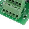 Male Header Terminal Block Connector, PLC Terminal Block Connector, DIN Rail Rail Mounting with Width 15Celsius32Celsius35mm, Board for 48V Rated Volt