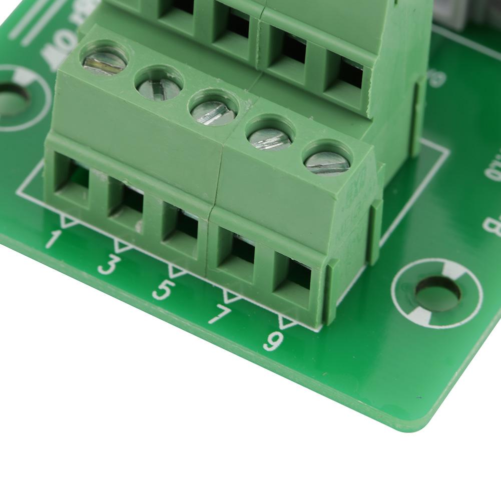 Male Header Terminal Block Connector, PLC Terminal Block Connector, DIN Rail Rail Mounting with Width 15Celsius32Celsius35mm, Board for 48V Rated Volt