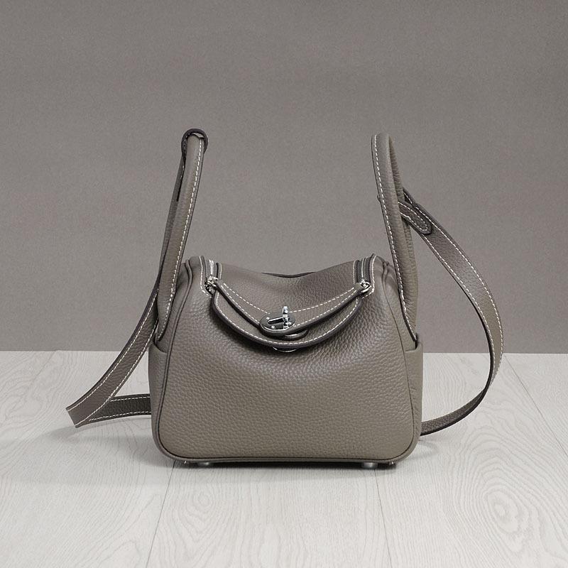 

Модная сумка, новая сумка для лекарств, сумка Lindi, высококачественная сумка через плечо из коровьей кожи с верхним слоем, женская сумка из натуральной кожи, взрывная 20x12x15cm